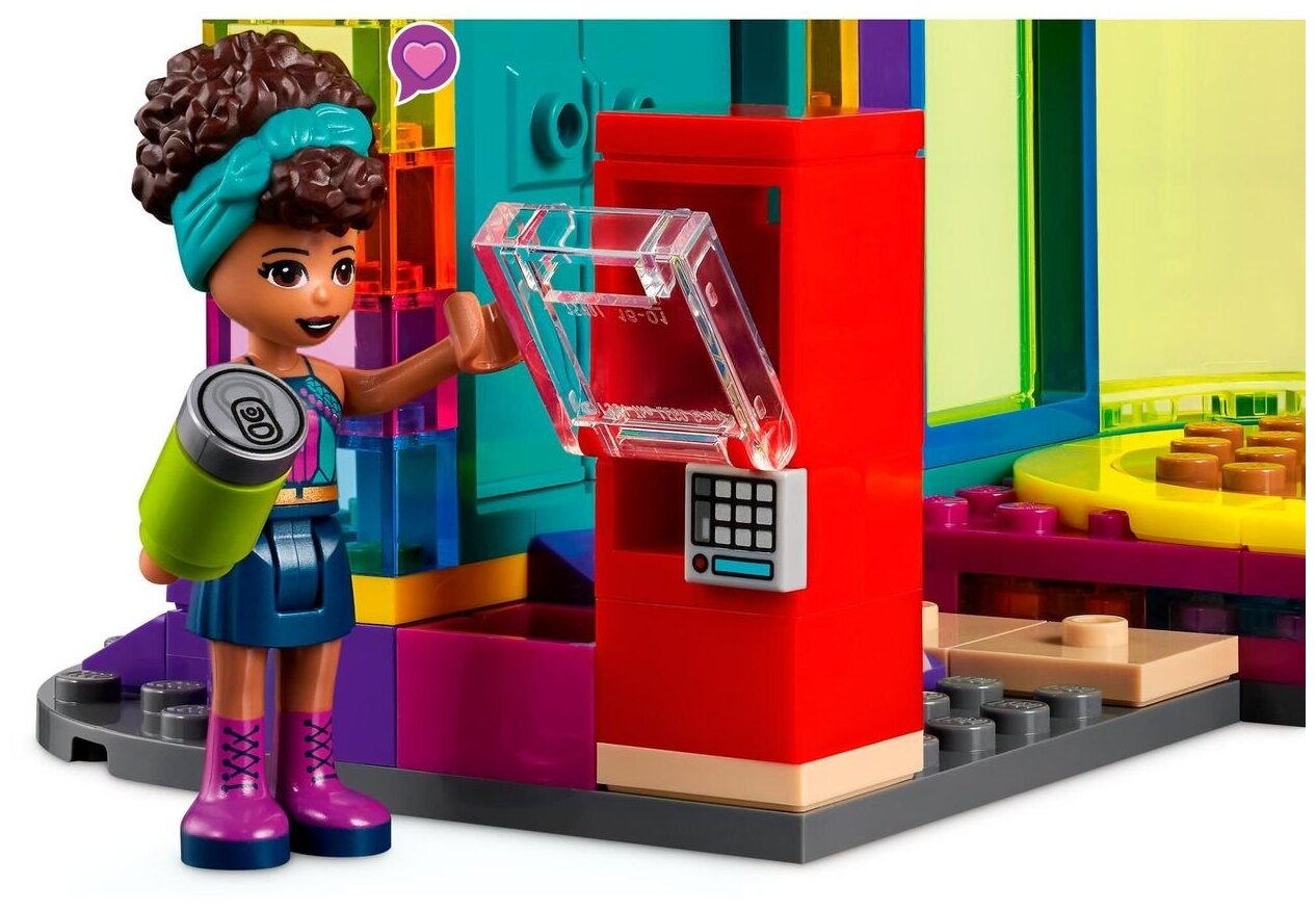 Конструктор LEGO Friends "Диско-аркада для роллеров" 41708 - фото №8