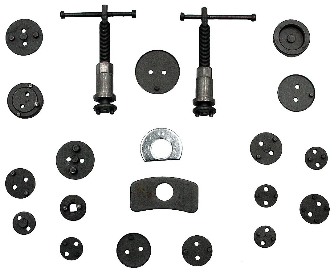 Набор для утапливания поршней тормозных цилиндров 21 предмет Car-Tool CT-N0131