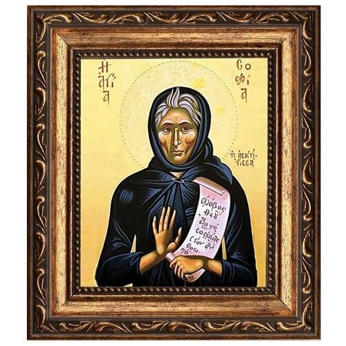 София Хотокуриду преподобная. Икона на холсте.