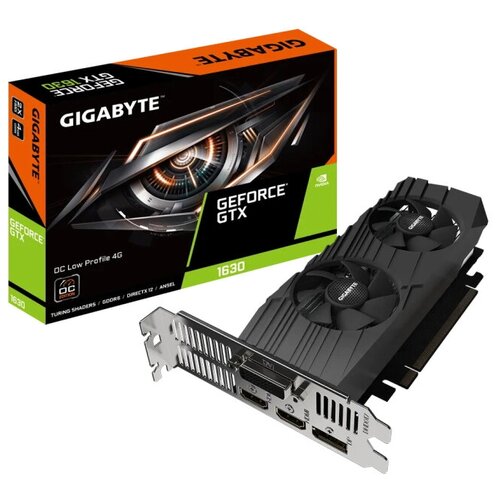 GTX1630 4GB LP GDDR6 128bit DVI HDMI DP RTL 311131 20 1439000₽