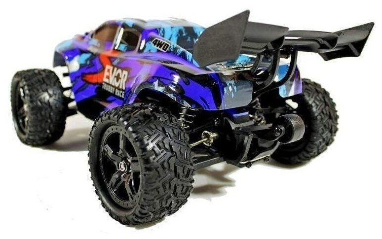 Радиоуправляемые трагги Remo Hobby S-EVOR 4WD 24G 1/16 RTR + Li-Ion и З/У; Синий