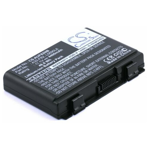 Аккумулятор для Asus A32-F52, A32-F82, A32-K40 (4400mAh) аккумулятор для ноутбука asus k50 4400 mah 11 1v