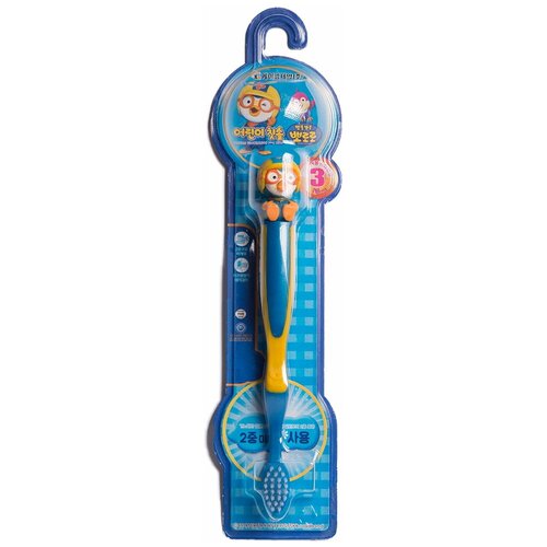 Купить Детская зубная щётка —Pororo Tooth Brush Pororo, голубой, Зубные щетки