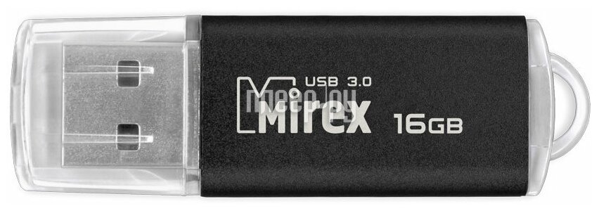 USB Flash Drive 16Gb - Mirex Unit Black 13600-FM3UBK16