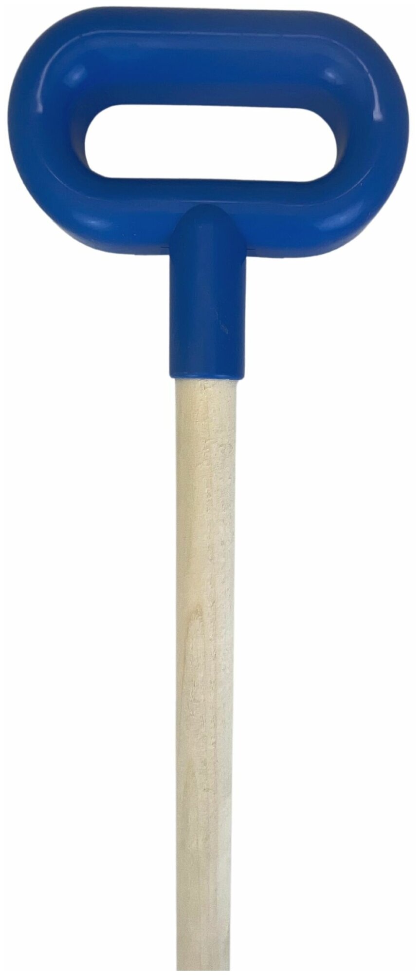 Лопата детская набор из 3 штук деревянный черенок с ручкой, для песка и снега 67,5 см - фотография № 16