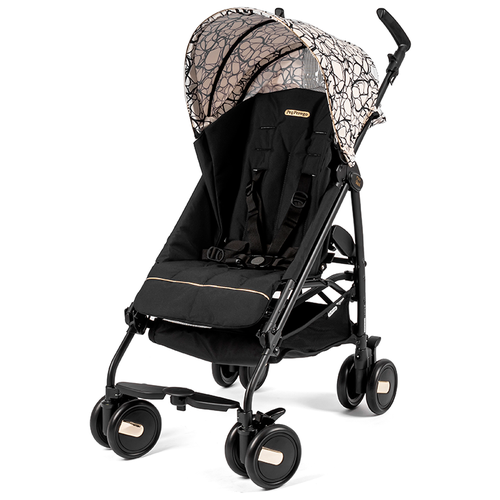 Peg-Perego Pliko Mini, graphic gold, цвет шасси: черный