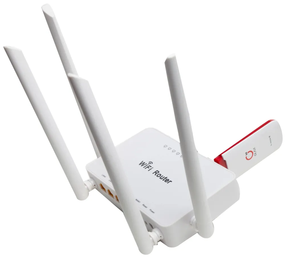 Модем 3G/4G LTE Olax U90h-e с роутером ZBT 1626 Wi-Fi+Ethernet