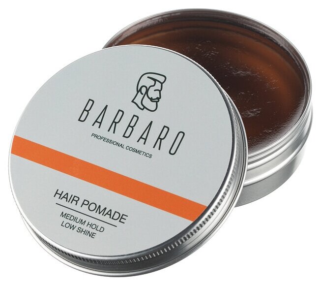 Barbaro Hair Pomade - Помада для укладки волос средняя фиксация 100 гр