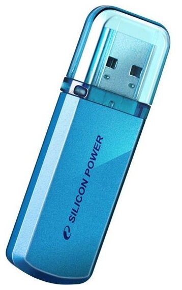 USB флешка Silicon Power Helios 101 64Gb blue USB 2.0