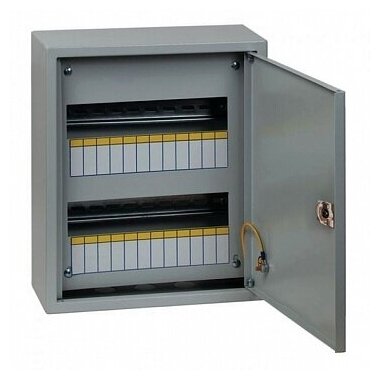 Распределительный шкаф PROxima, 24 мод, IP31, навесной, металл | код. mb21-24n | EKF (7шт. в упак.)