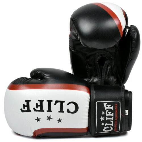 Перчатки боксёрские CLIFF DRAGON, FLEX, 8 унций, чёрные