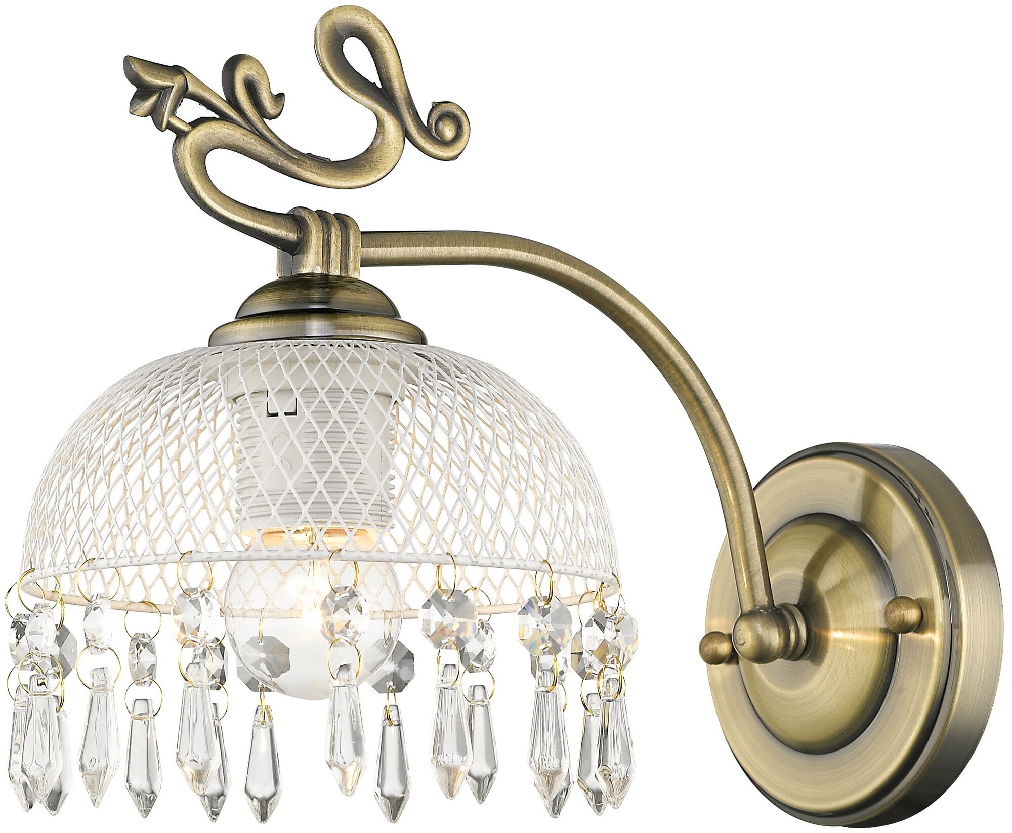 фото Бра Velante 733-501-01 E27 1*60 Вт бронза