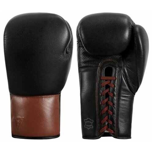 Перчатки боксерские TITLE Boxing Honorary Sparring Gloves, 16 унций, черные
