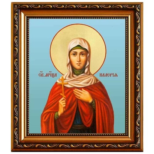 Валерия (Калерия) Кесарийская (Палестинская) Святая мученица. Икона на холсте.