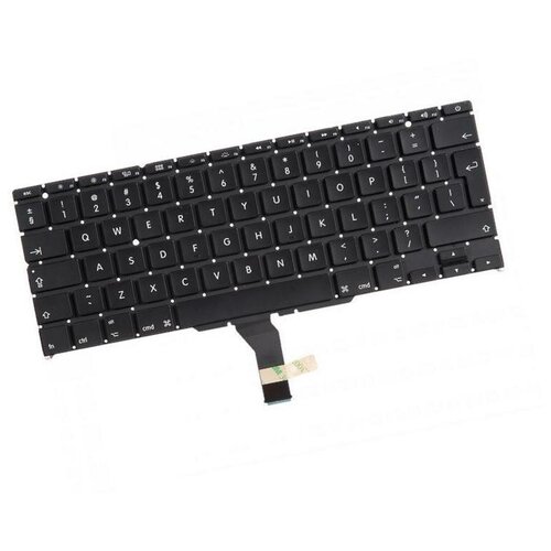 Клавиатура (keyboard) для Apple MacBook Air 11, A1370, A1465, Mid 2011 - Early 2017, Г-образный Enter, UK клавиатура для apple macbook air 11 a1370 a1465 mid 2011 early 2017 г образный enter uk