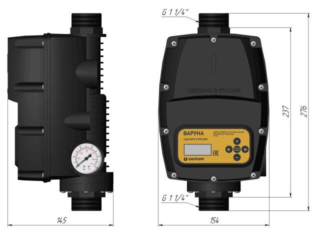 Частотный преобразователь UNIPUMP варуна для насоса до 2,2 кВт, 50 Гц, 220В - фотография № 7