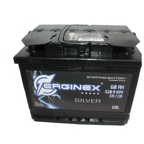 Аккумулятор ERGINEX 6СТ-60 о/п
