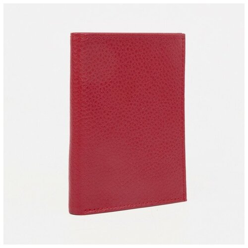 фото Кошелёк без застёжки, цвет бордовый gorodok