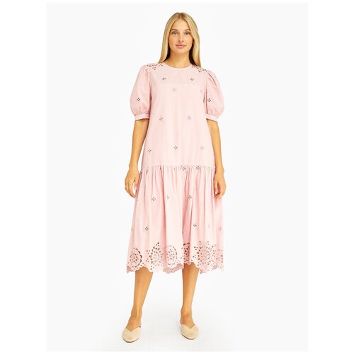 Платье с оборкой шитье Isabelle Blanche RU 42 / EU 36 / XS