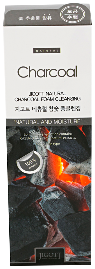 Очищающая пенка для лица с углём Jigott Face, 180 мл - фото №4