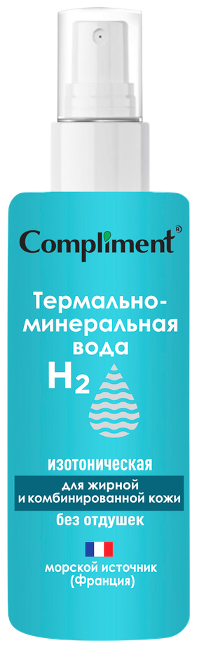 Термально-минеральная вода Compliment для жирной и комбинированной кожи 110мл - фото №2