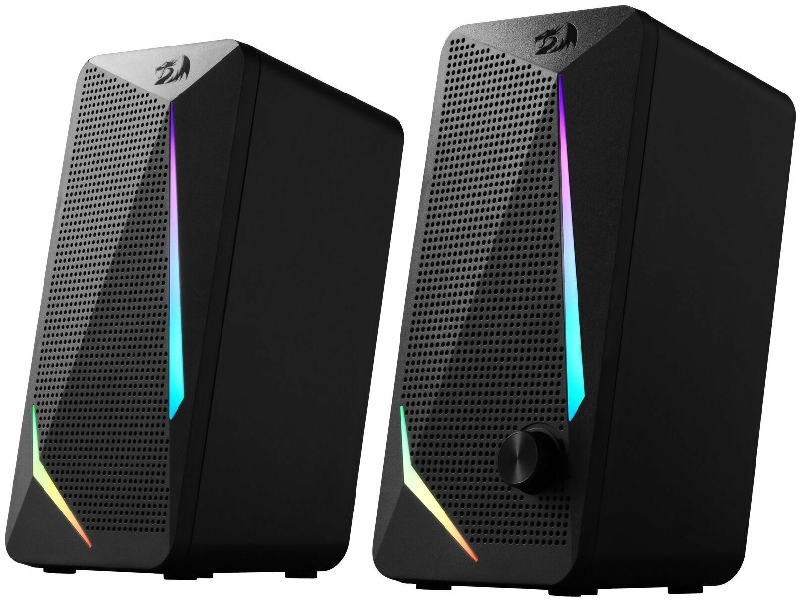 Колонки для компьютера Redragon Waltz 6 Вт / Акустическая система 2.0 USB + 3.5 jack , RGB