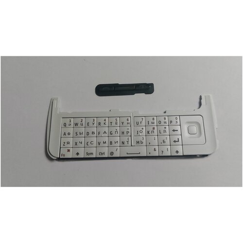 Клавиатура Nokia C6 белая