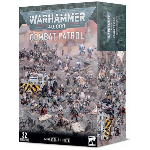 набор пластиковых моделей warhammer 40000 combat patrol deathwatch Набор пластиковых моделей Warhammer 40000 Combat Patrol: Genestealer Cults