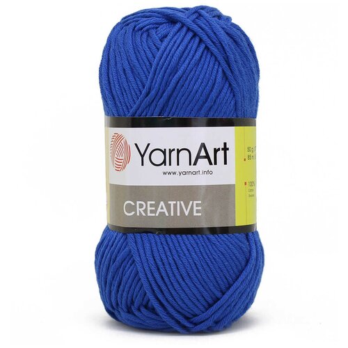 Пряжа YarnArt Creative 50г, 85м цвет 240 василек, 5шт