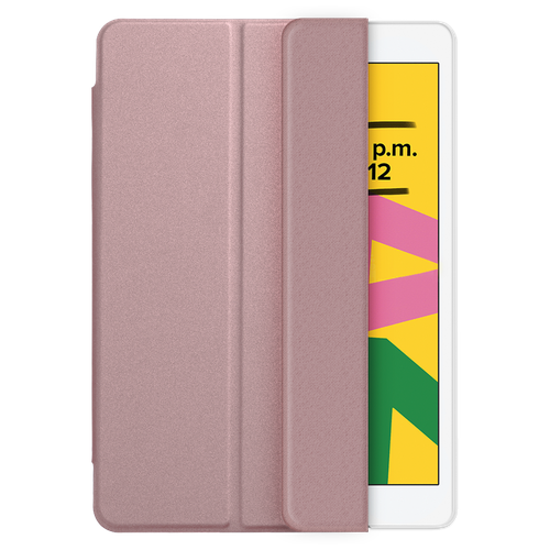 Чехол-подставка Wallet Onzo Basic для Apple iPad 10.2 2019/2020, розовый, Deppa 88057 чехол deppa wallet onzo magnet ipad mini 6 розовый