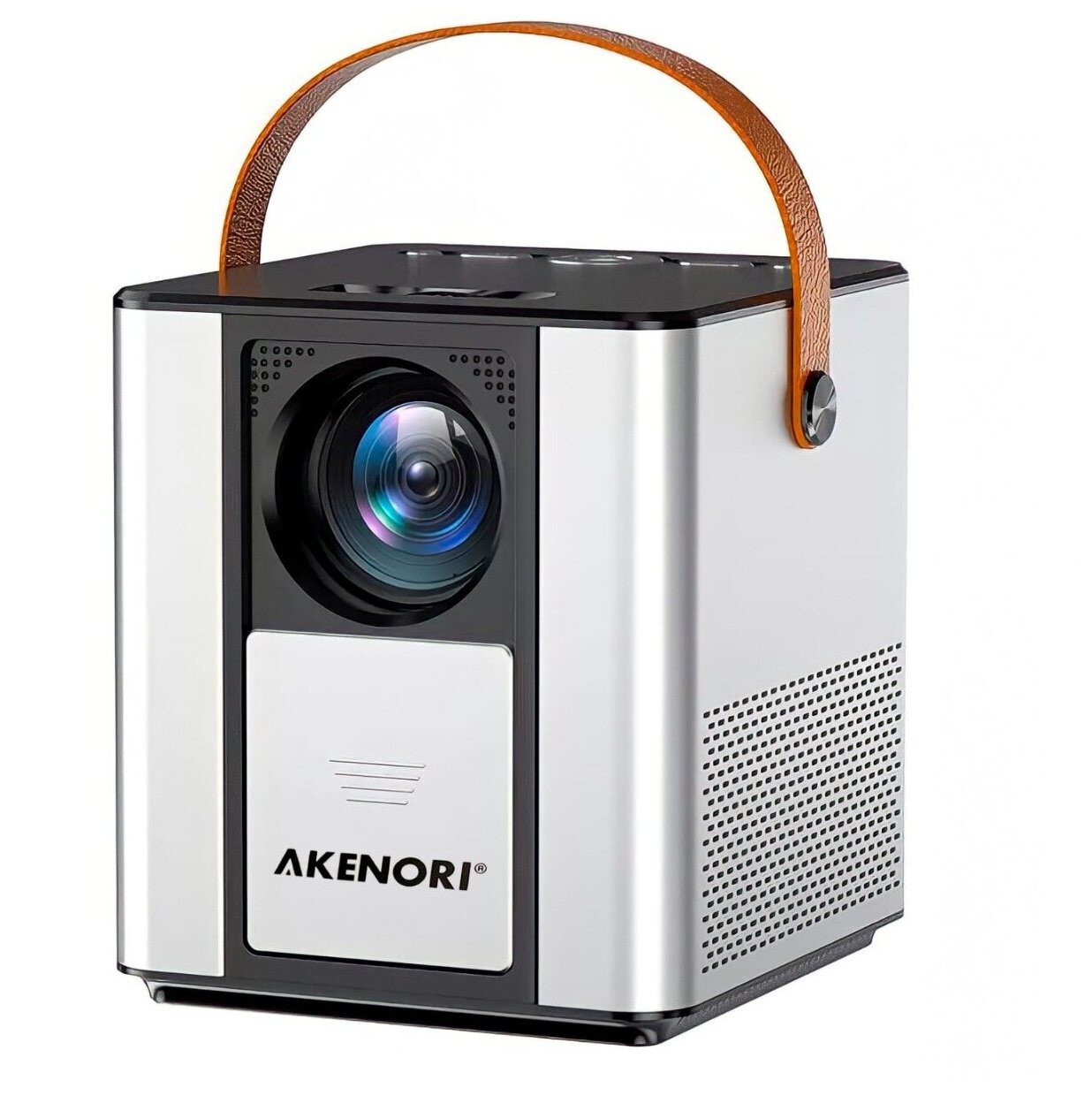 Проектор мультимедийный Wi-Fi Akenori LED-888P Miracast, кино проектор, проектор для фильмов, мини проектор