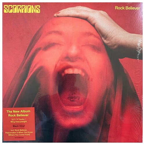 Виниловая пластинка Scorpions. Rock Believer (LP) scorpions – rock believer lp