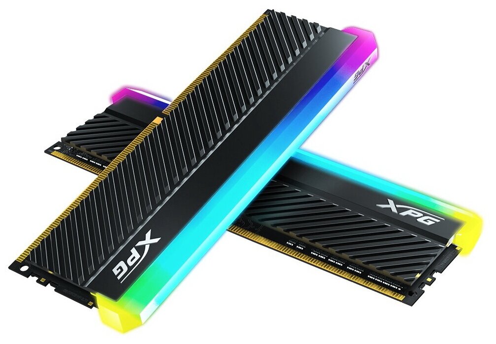 Память A-Data XPG GAMMIX D45 AX4U360016G18I-DCBKD45 32 ГБ DDR4, 16 ГБx2 шт, 3600 МГц, 18-22-22