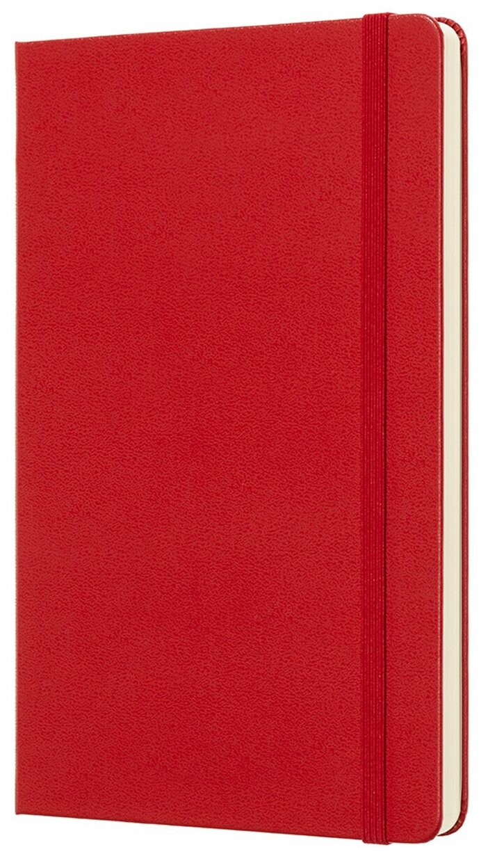 Блокнот Moleskine CLASSIC, 130х210мм, пунктир, 120 листов, красный (QP066F2) - фото №4