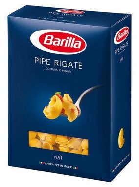 Макароны BARILLA Пипе Ригате, 450г - фотография № 7