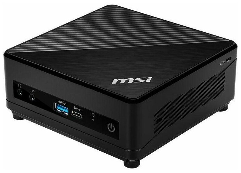 Неттоп MSI Cubi 5 10M-443RU black (Core i3 10110U/8Gb/250Gb SSD/VGA int/W11Pro/GbitEth/WiFi/BT) (9S6-B18311-803)