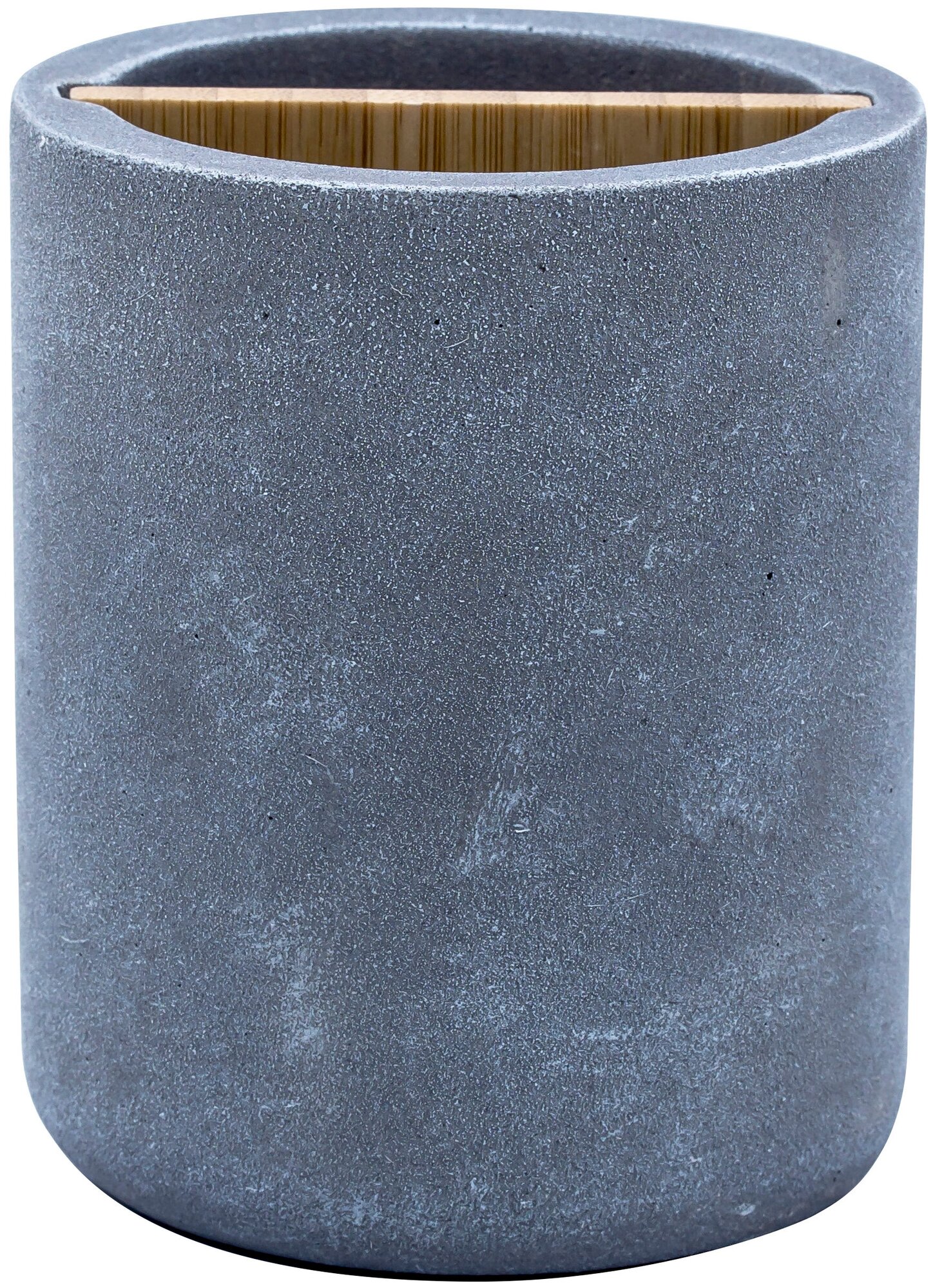 Стакан Ridder Cement для зубных щёток, серый - фото №1
