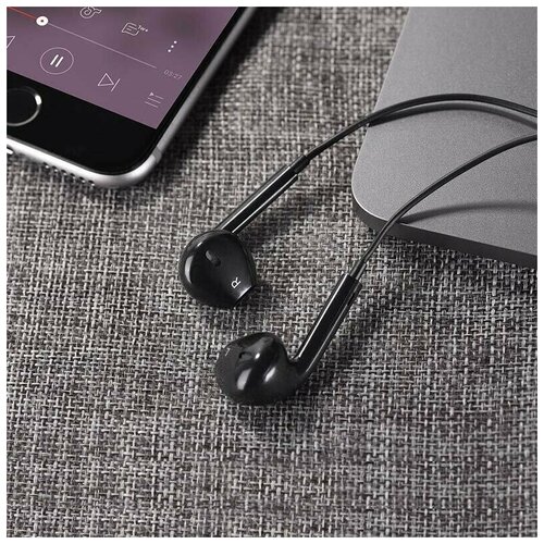 Наушники проводные с микрофоном вкладыши для телефона Jack 35мм 12 м Гарнитура для Айфона и Андроид для компьютера и ноутбука 32000₽