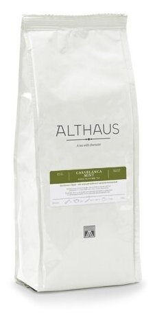 Althaus Casablanca Mint зеленый листовой чай, 150 г - фотография № 2