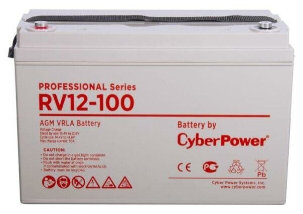 Battery CyberPower Professional series RV 12-100 / 12V 100 Ah