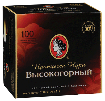 Принцесса Нури Высокогорный черный чай в пакетиках, 100 шт - фотография № 8