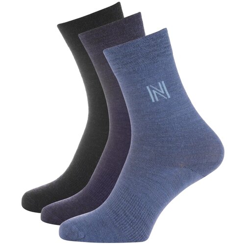Носки Norfolk, 3 пары, размер 39-42, синий носки norfolk 2 пары размер 39 42 синий красный