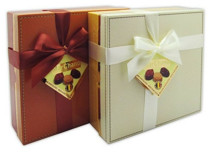 Набор шоколадных конфет Пралине Маршанд ассорти из 16 видов 400гр/в ассор - фотография № 4