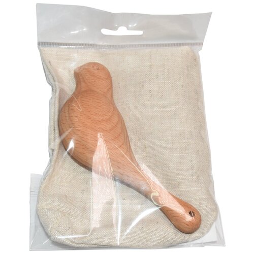 Деревянная погремушка-грызунок 