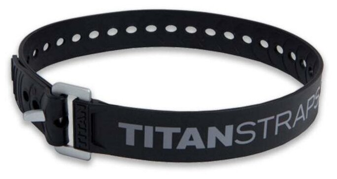 Ремень крепёжный TitanStraps Industrial черный L = 64 см (Dmax = 18 см Dmin = 55 см)