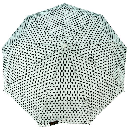 фото Зонт rainbrella, автомат, 3 сложения, купол 98 см., 9 спиц, система «антиветер», чехол в комплекте, для женщин, белый