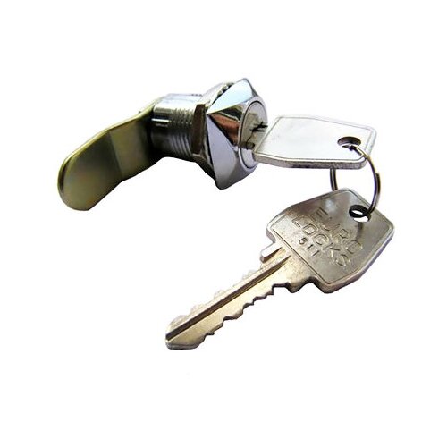 Почтовый замок Евролок 0802 изогнутый ригель поворот 90 градусов