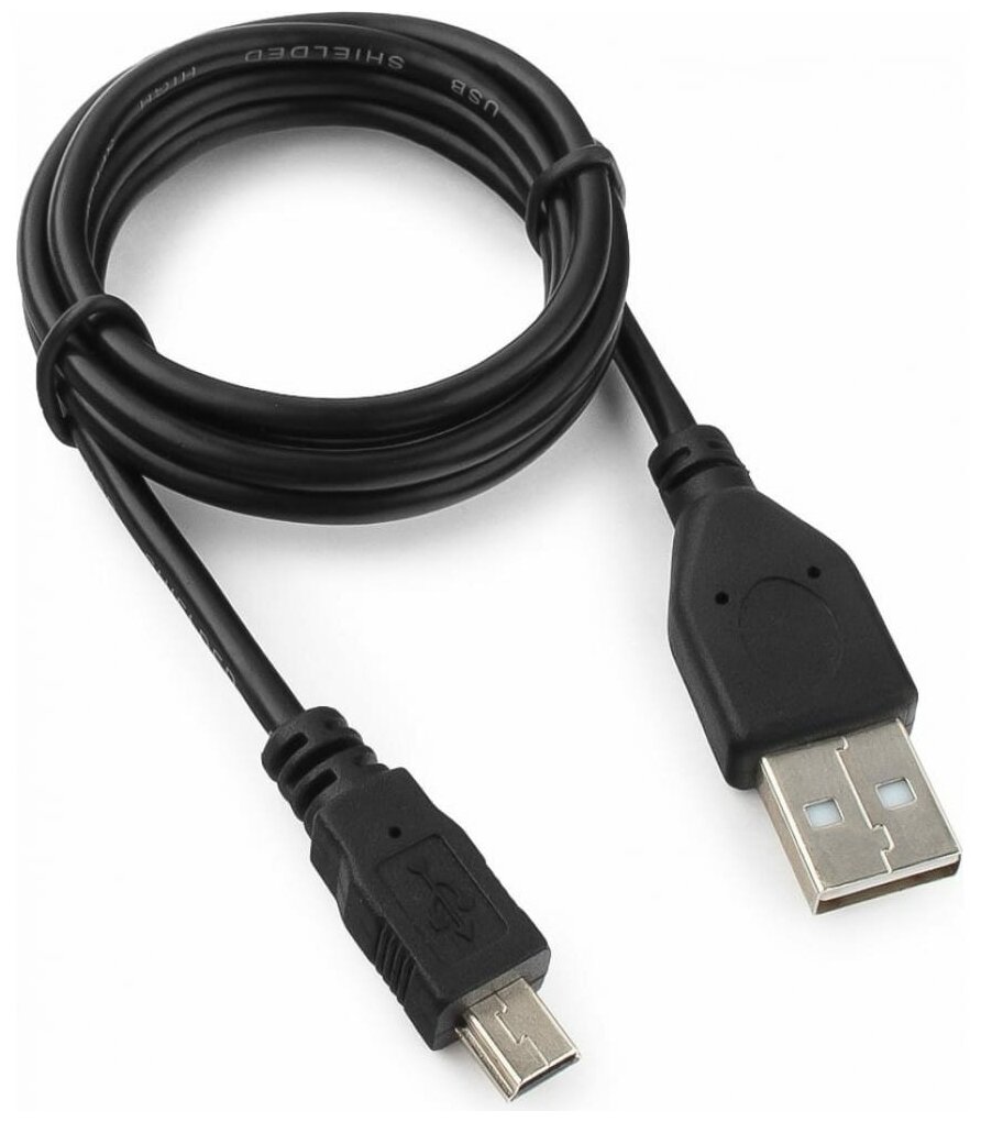 Гарнизон Кабель USB 2.0, AM/miniBM 5P, 1м, пакет (GCC-USB2-AM5P-1M)