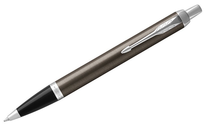Ручка шариковая PARKER IM Dark Expresso CT 1мм, корпус темно-коричневый, синий