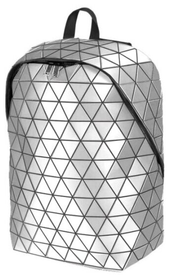 Городской рюкзак Rombica Mybag Prisma 15, серебристый